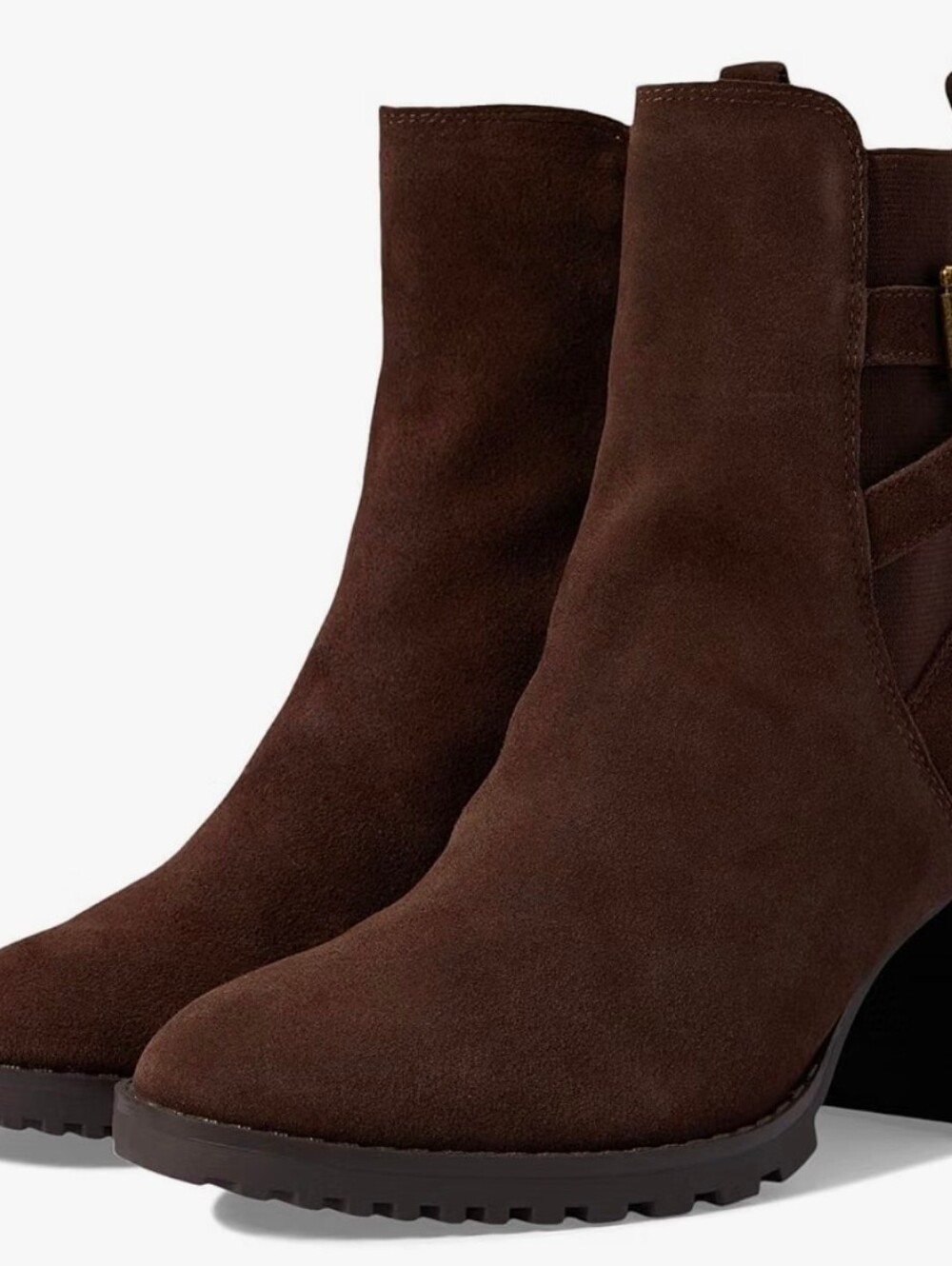 Blondo Women's sz 9M Waterproof Treasure Brown Suede Boots